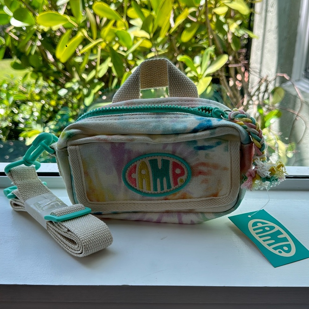 CAMP Kids Tie Dye Fanny Pack NWT